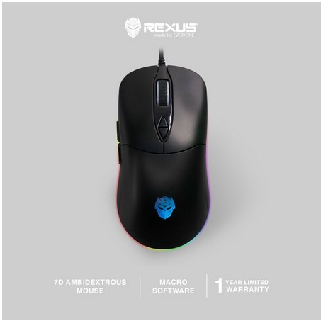 ITSTORE Rexus Mouse Gaming Xierra G11 Original Garansi Resmi