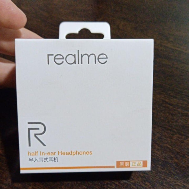 Headset / handsfree / earphones REALME Mh133 kuping gepeng [GARANSI]