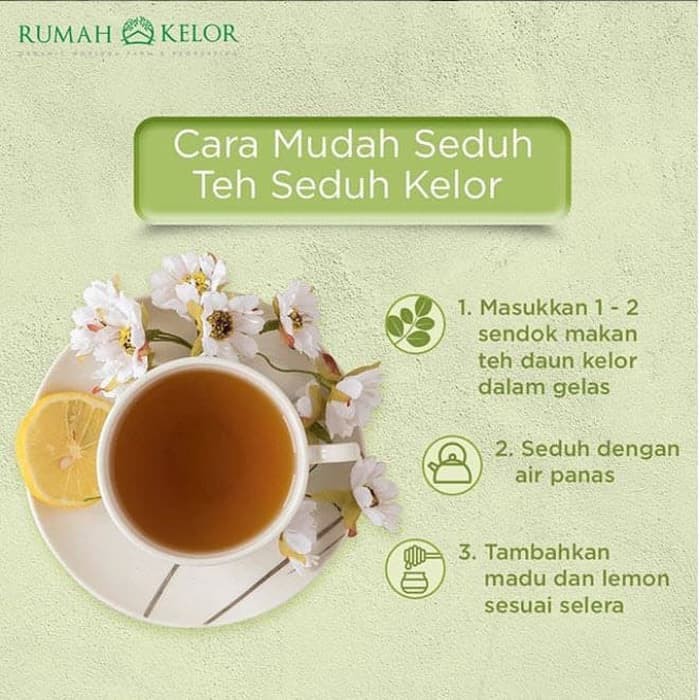 Mori Teh Celup Daun Kelor Premium - Mori Tea isi 20 Kantong Teh Herbal Penurun Kolesterol