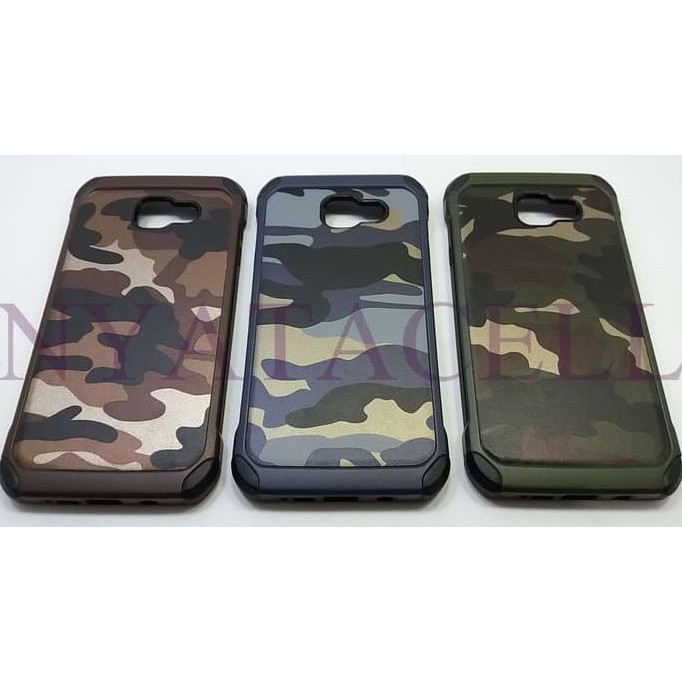NEW CASE ARMY SAMSUNG A7 2016 A710 SOFT+HARD SLIM BACK COVER/SPIGEN/ARMOR - COKELAT MILENIA