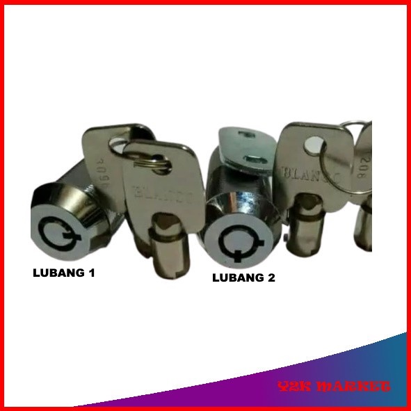 iNstansday- Kunci Dingdong Dindong BLANCO Camlok Bulat Tralis Kabinet ATM Brankas Etalase