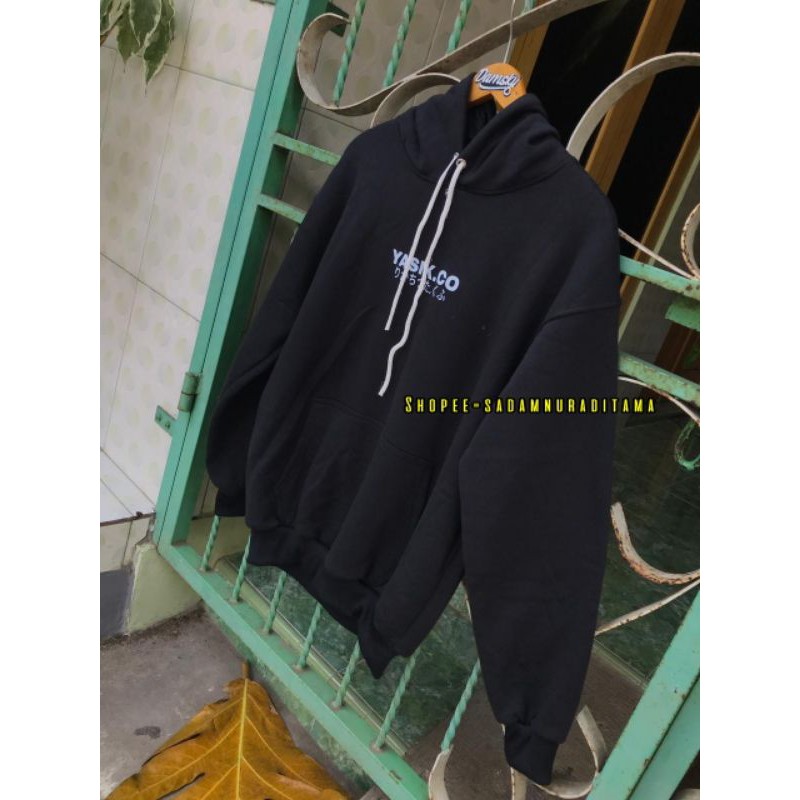 HOODIE YASIK.CO HITAM ORIGINAL LOKAL PRODUK