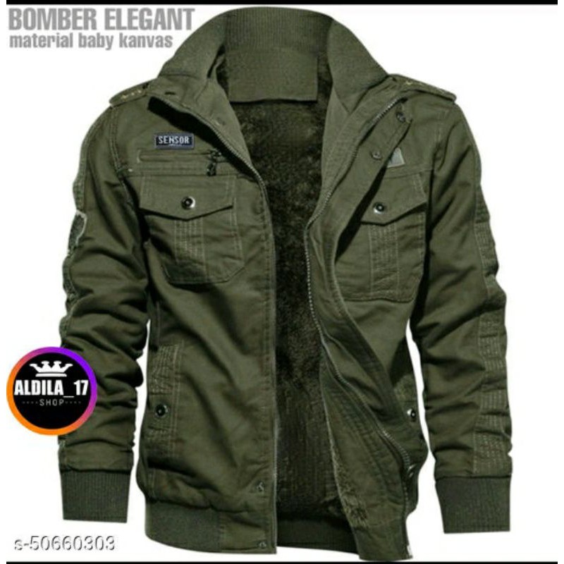 jaket bomber elegant