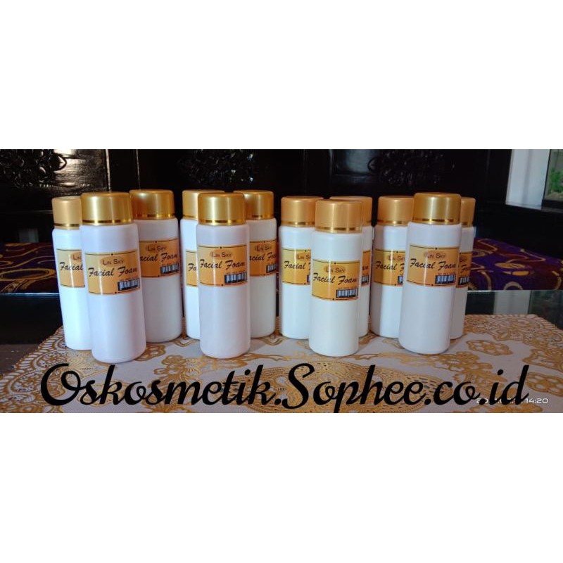 KHUSUS GROSIR LINSKY FACIAL FOAM EXT PEPAYA ORIGINAL