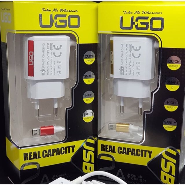 CHARGER UGO 2.0A  / FAST CHARGER 3 OUTPUT