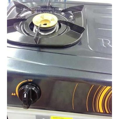KOMPOR GAS RINNAI RI 522C / RI522C / RI 522 C [2 TUNGKU] (GARANSI RESMI)