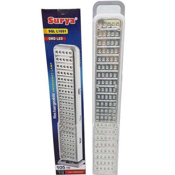 Lampu Emergency Surya SQL L-1051 L1051 105 LED