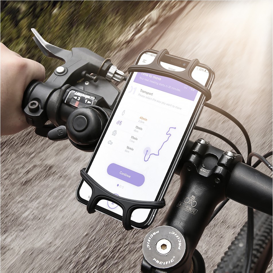 FLOVEME Bicycle Phone Holder Mobile Cell Phone Holder Bike Handlebar