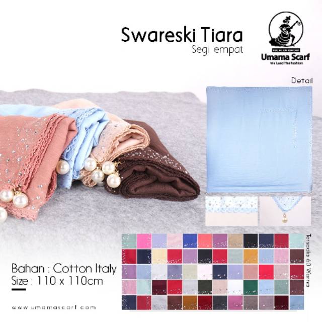 Swareski Tiara | Umama Scarf