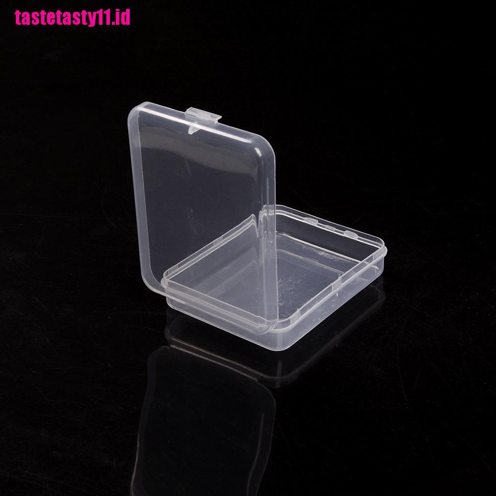 Case Penyimpanan Bahan Plastik Transparan Dengan Tutup