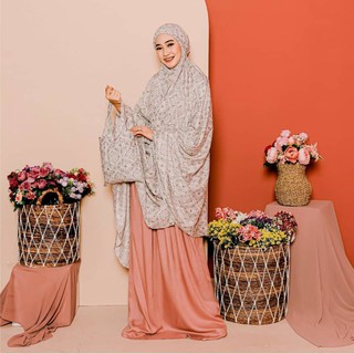 Mukena Baneska Nevada Dusty Pink Shopee Indonesia