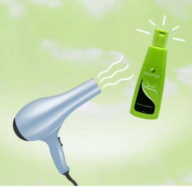 Oil hair vitamin  rambut