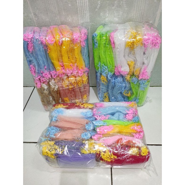 Jaring Sabun 1 lapis (16x10 cm), (7x7 cm). Harga per pcs