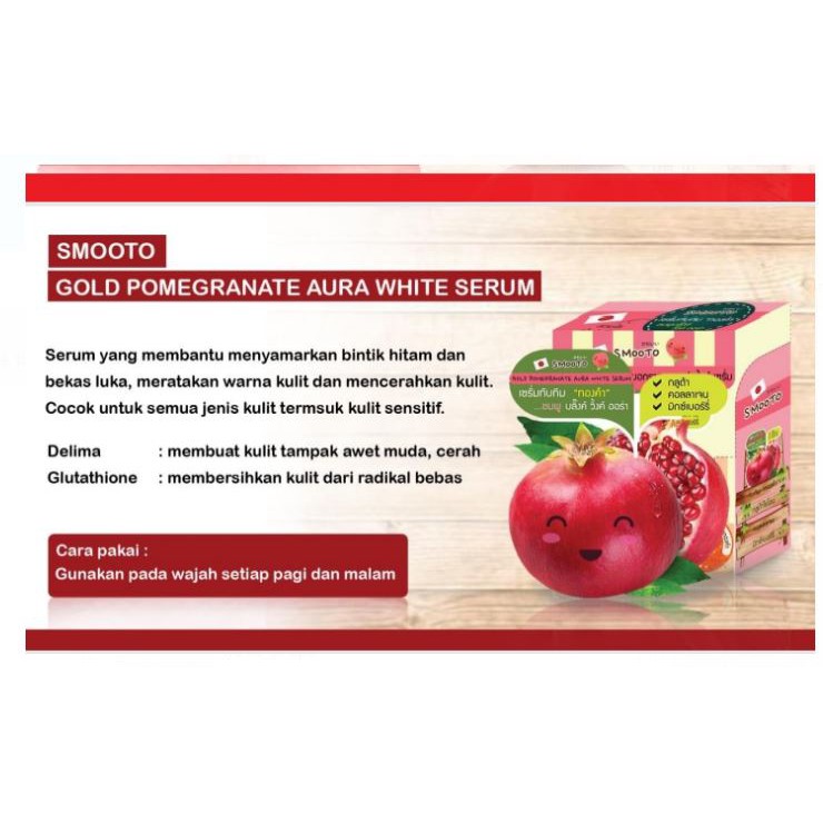 ☘️Yuri Kosmetik☘️ Smooto Serum Sachet