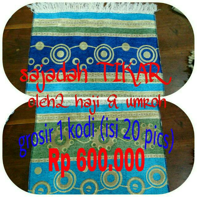 sajadah oleh oleh haji grosir