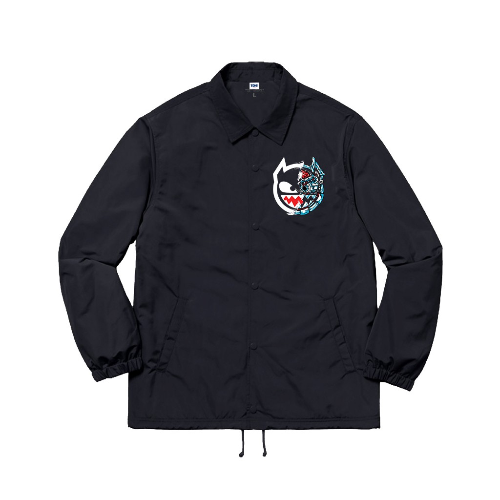 TDH HALF COACH JACKET BLACK