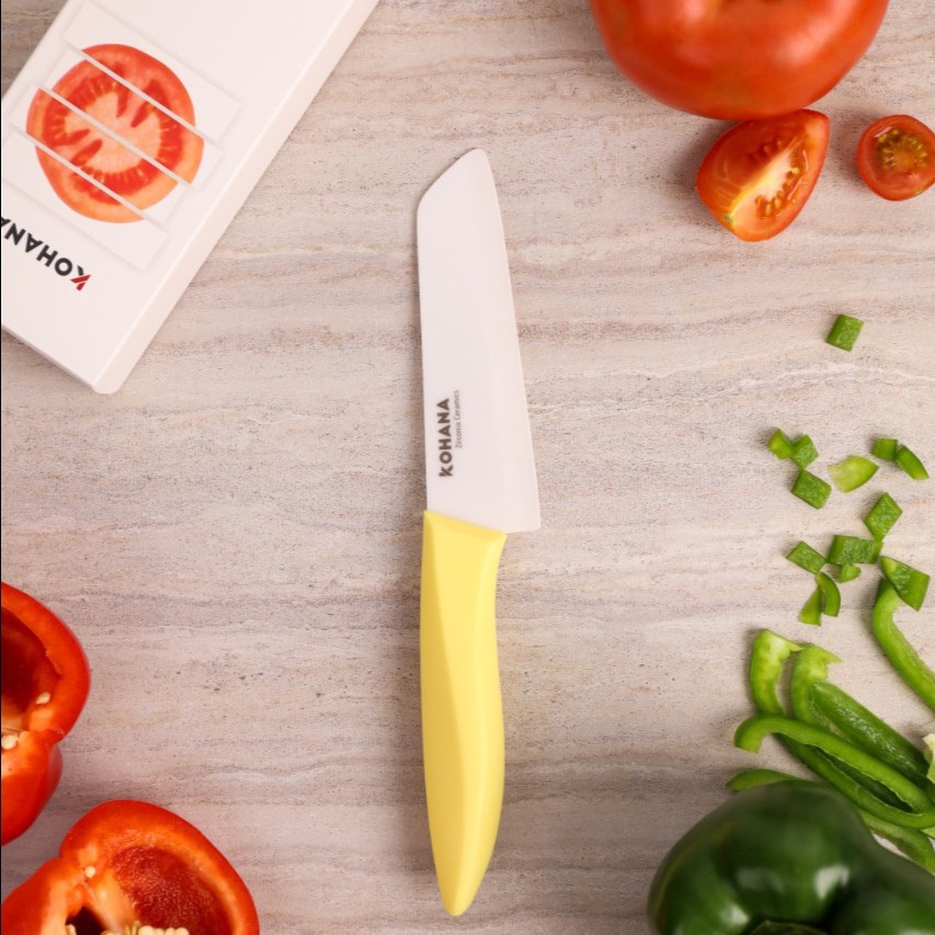 Kohana Ceramic Kitchen Knife Pastel Yellow