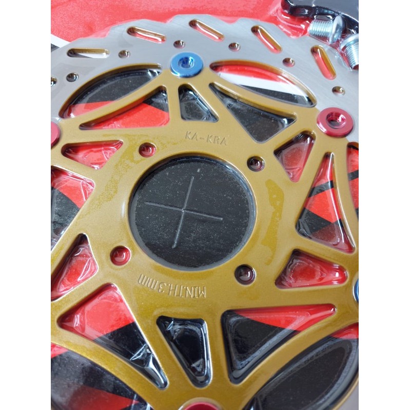 Piringan cakram depan lebar model gerigi 300mm motor yamaha vixion old dan vixion new dll