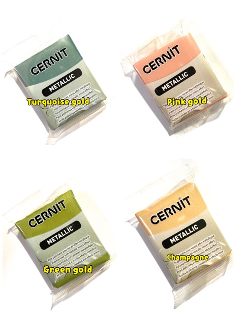 cernit metallic polymer clay bahan clay adonan clay jual clay