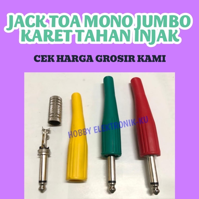 JACK TOA JEK AKAI MONO JUMBO KARET TAHAN INJAK