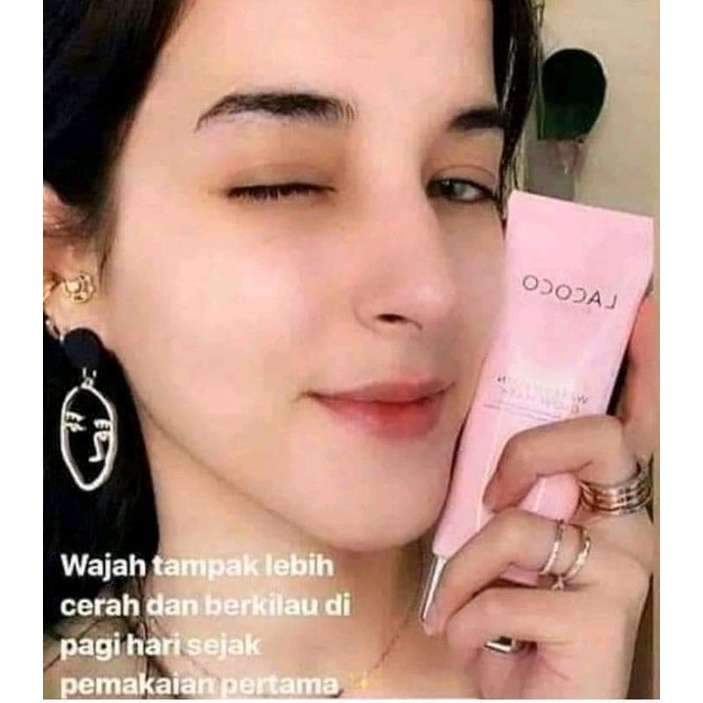 Obat Penghilang Jerawat Bruntusan Dan Bekas Jerawat Ampuh Masker Wajah Glowing Mulus BPOM Lacoco Wat