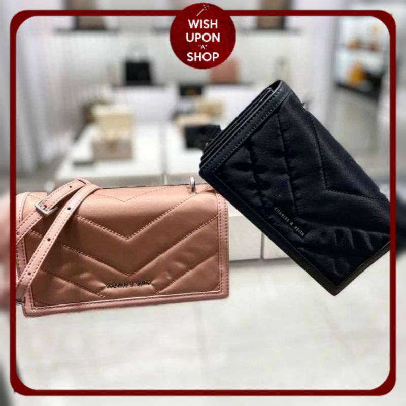 CK Sonia Nylon Padded Wallet Clutch