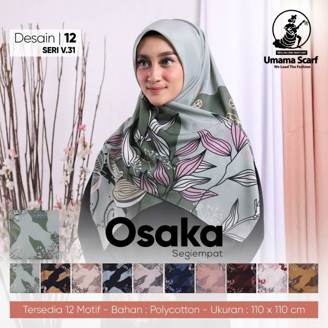 Kerudung segiempat osaka umama