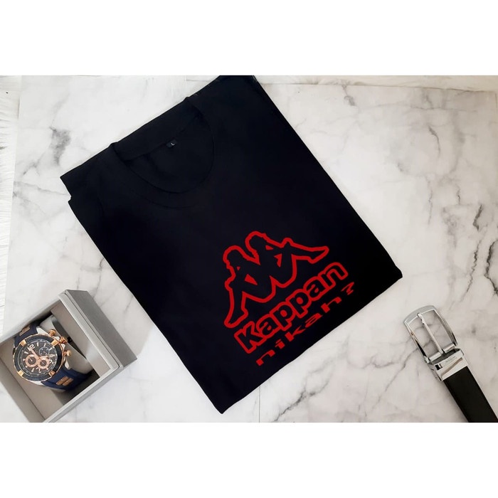 KAOS BAJU UNIK PRIA WANITA KAPPAN NIKAH PLESETAN KAPPA KAOS LUCU - Putih S MURAH