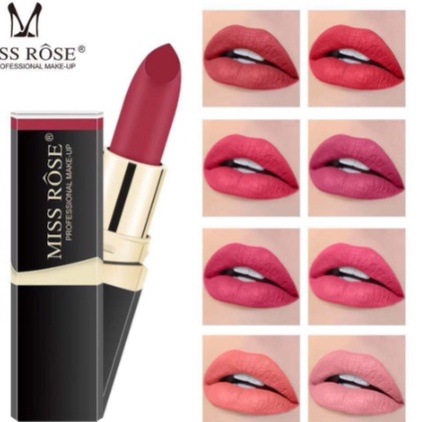 Miss Rose Lipstick Matte Anti Air LS 7301-021