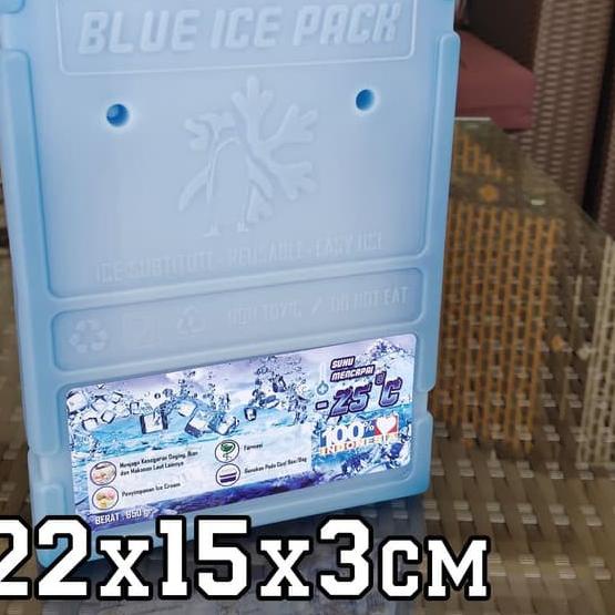 ➩ Ice Pack Kotak Sedang Untuk Cooler Box Pengganti Dry Ice ♢