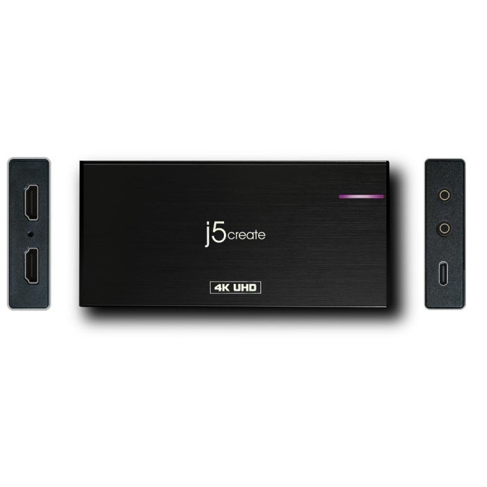 j5create JVA04 4K HDMI to USB-C Game Capture Station