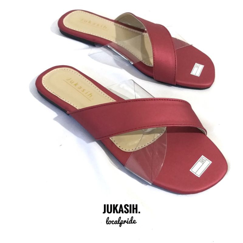 sandal yoana sandal teplek wanita terbaru