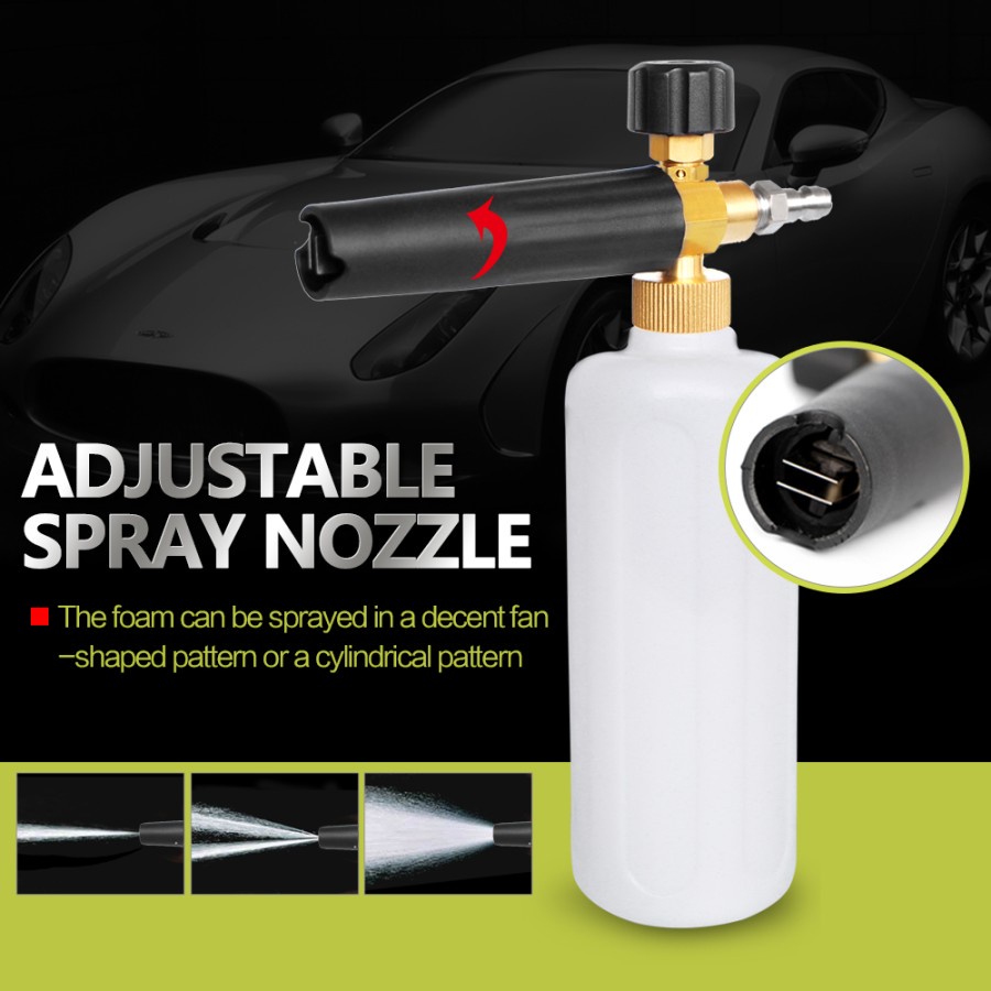 Spray Sabun Cuci Mobil Car Styling Foam Gun Car Wash - White