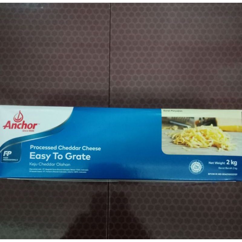 

ANCHOR KEJU PROCESSED CHEDDAR 2 KG