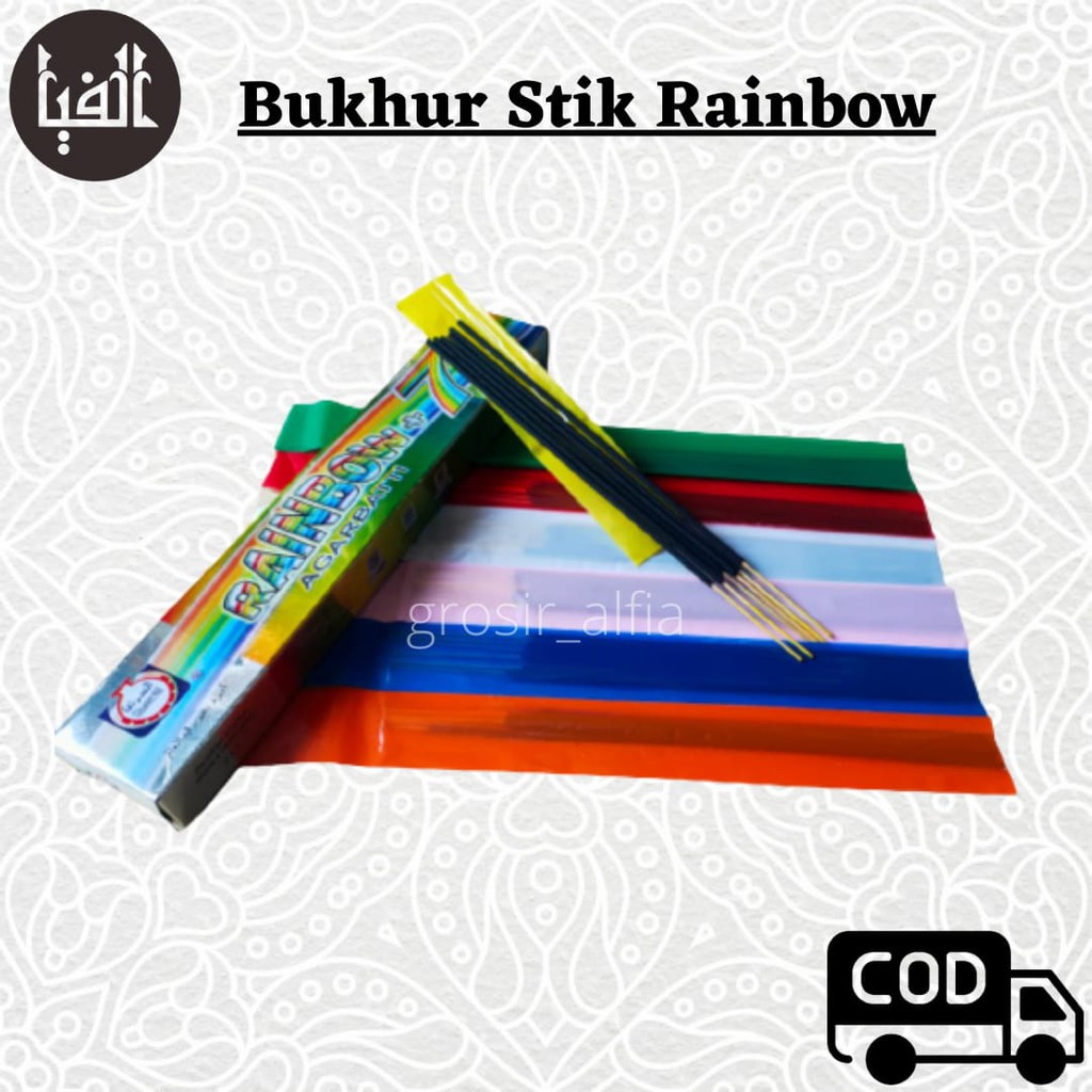 Bukhur Stik Rainbow Buhur Dupa Pengharum Ruangan