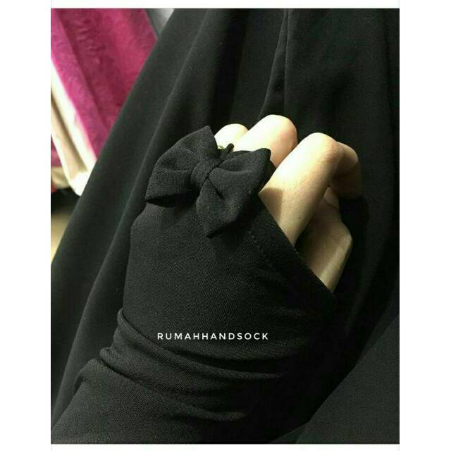 Jual Handsock Ring pita Muslimah Premium Handsock candy