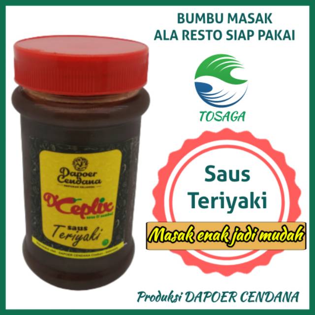 

Saus Teriyaki (Bumbu masak siap pakai tanpa campuran bumbu lainnya)