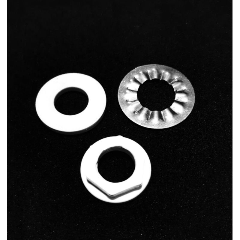 Mur kran wastafel komplit busa dan ring stenlis murah banget