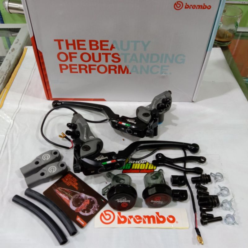 MASTER REM SET GREY BREMBO RCS 17 NMAX N-MAX 155 OLD & NEW X-MAX PCX 150 & 160 LOKAL ADV 150