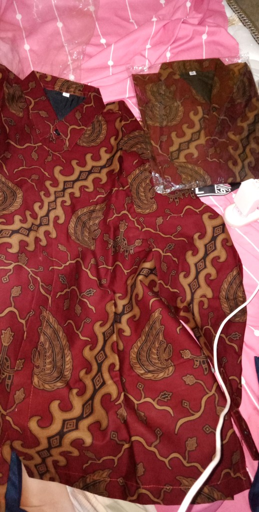 ( 1kg=4pcs) Kemeja Batik Lengan Panjang Batik Ori Nareswari Aswatomo Batik Solo Seragam Batik