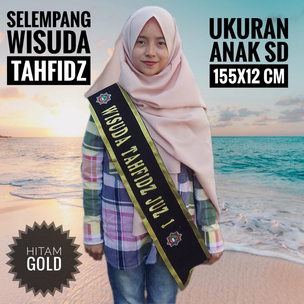 Selempang Wisuda Bludru / Selendang Wisuda Bisa Custom Sseuai Kebutuhan Tersedia ukuran Anak dan Dew