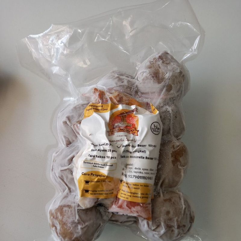 

FAFAFROZEN - Bakso Urat Besar Premium (tanpa pengawet) by BAKSO JODO