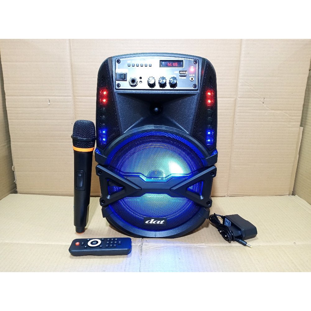 SPEAKER AKTIF 8 INCH PORTABLE DAT DT 860VT