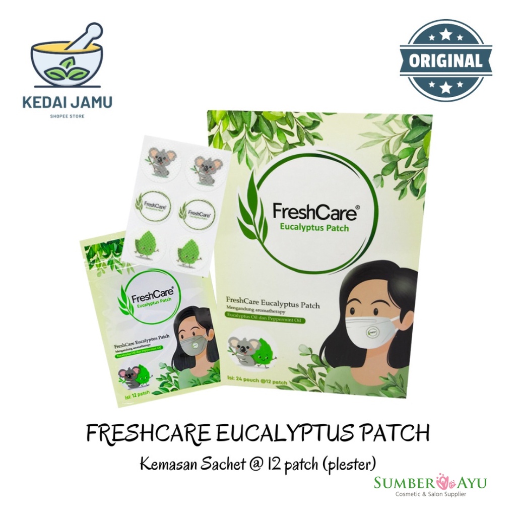 Jual Freshcare Eucalyptus Patch Isi 12 Patch ( Tempelan Masker ...