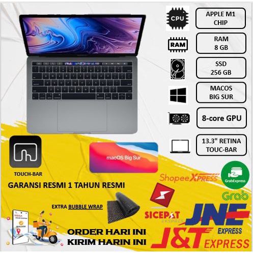 PRO 2020 13 MYD82ID M1 8GB 256GB TOUCHBAR SPACE GRAY