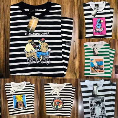 KAOS  PROBLEM  KAOS DISTRO PROBLEM  SKYMO SALUR STRIPE GARIS 