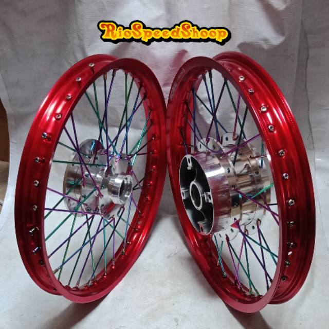 Velg Cb150R Old Atau New JariJari Pelangi Velg Merah