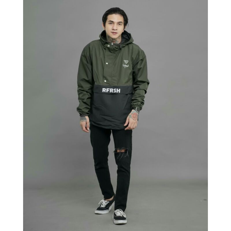 Jaket Cougle Pria Jaket Parasut Jaket Outdoor Refresh