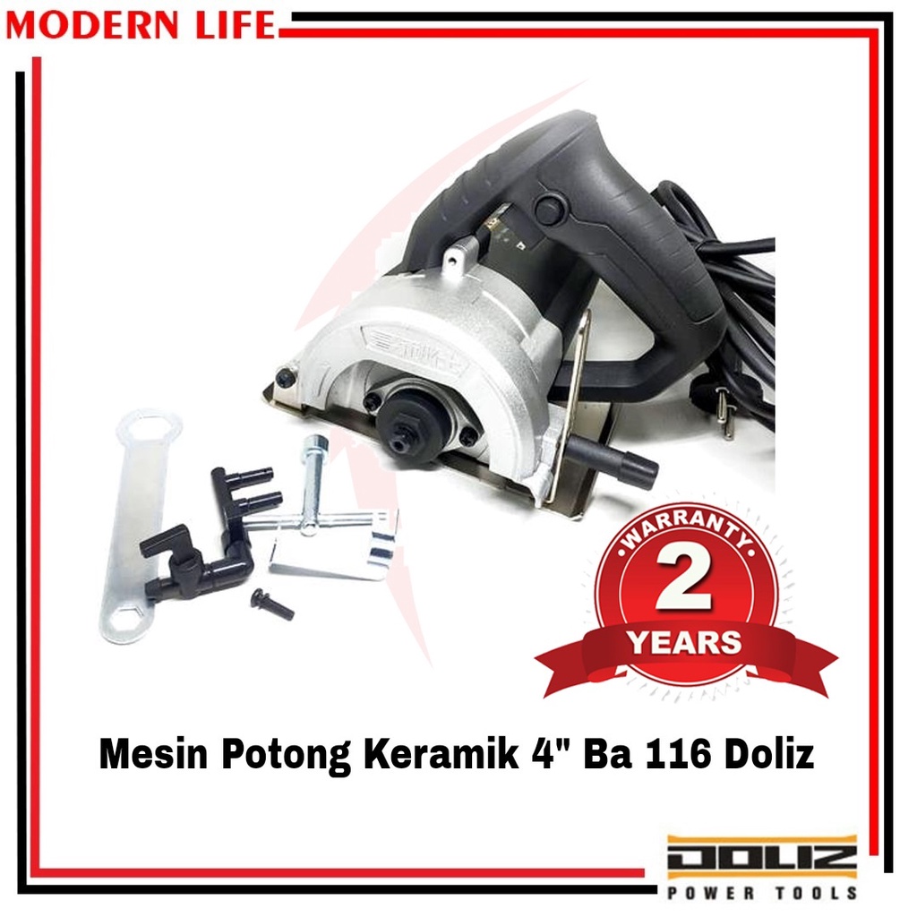 Mesin Potong Keramik Granite Marble Cutter DOLIZ BA 116