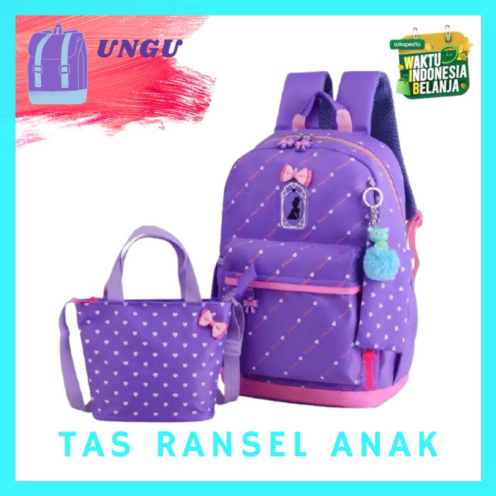  Tas  Anak  Sekolah Perempuan  Laki laki Lucu Fashion Anak  